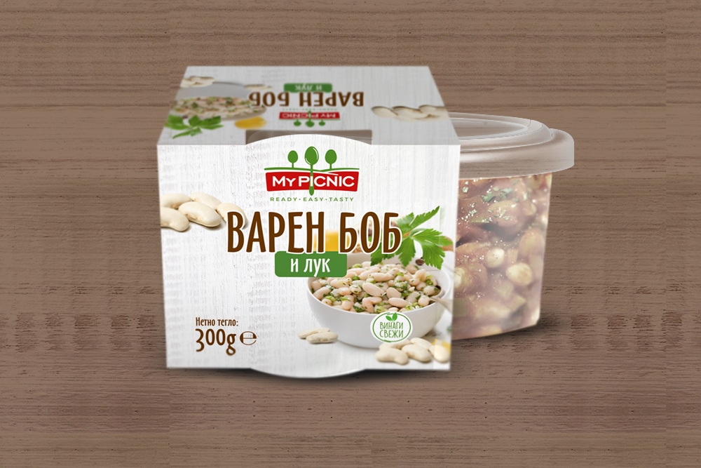 9 варен боб и лук